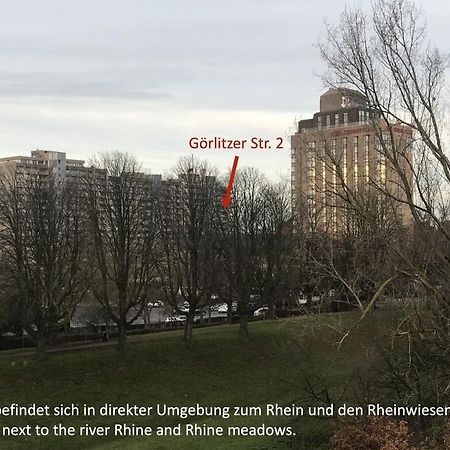 Apartment Rhein - Central - Balcony - Tradefair Neuss Eksteriør billede
