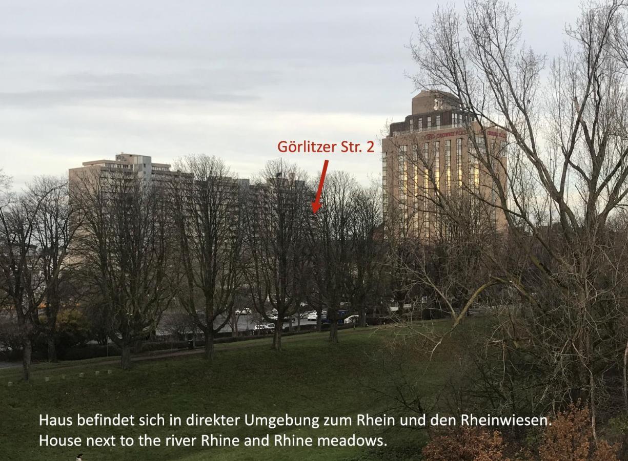 Apartment Rhein - Central - Balcony - Tradefair Neuss Eksteriør billede